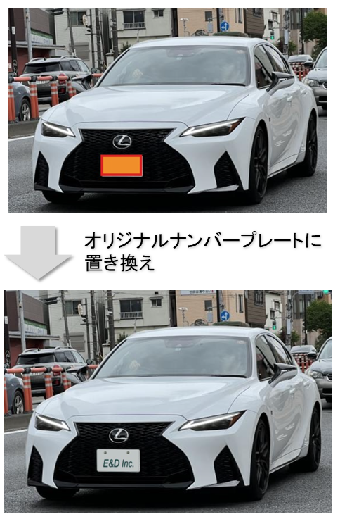 ナンバープレートマスク君 | 株式会社イーアンドディー